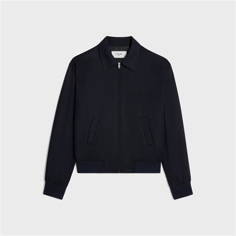 TRIOMPHE BLOUSON JACKET IN RAYON TWILL